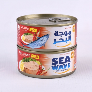 Canned Chunk chili Tuna fish in vegetable oil
